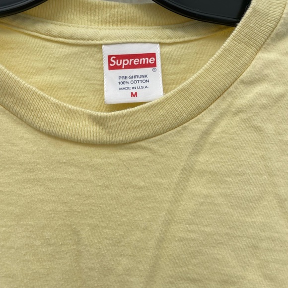 🌟HOST PICK🌟 Supreme Yellow Long Sleeve T-Shirt - Picture 3 of 3